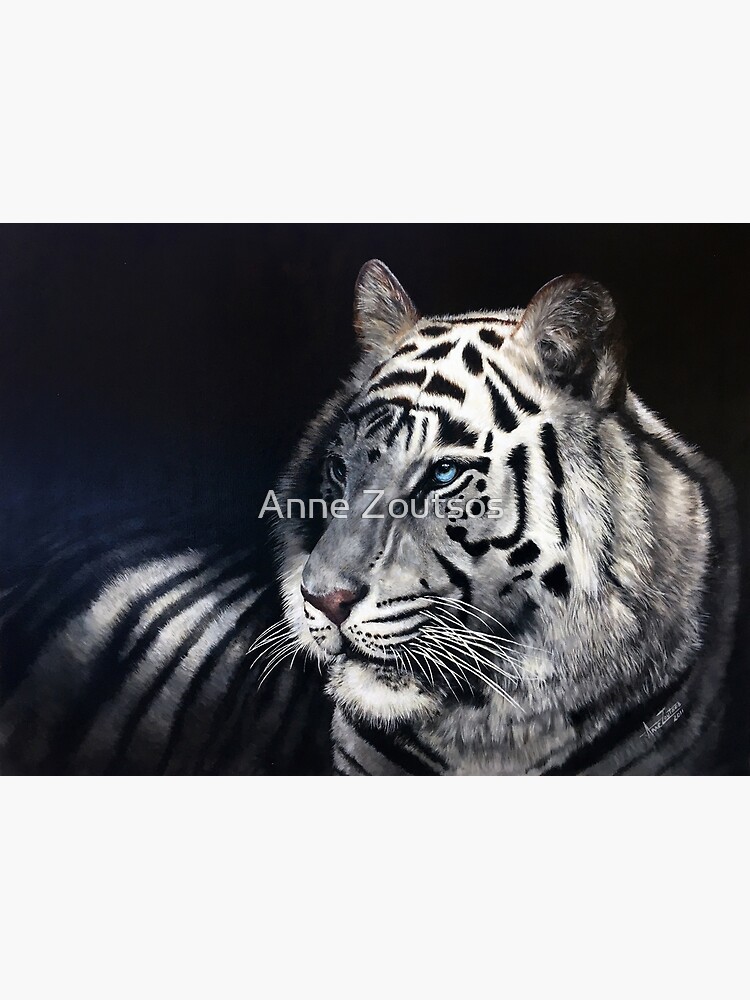 Thumbnail 3 of 3, Art Print, The Tiger designed and sold by AnneZ.