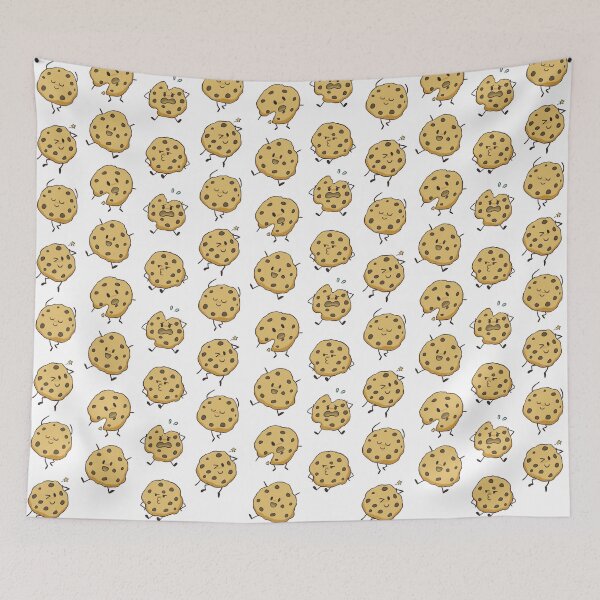 Item preview, Lively Chocolate Chip Cookie Pattern designed and sold by The-BlackToteM.