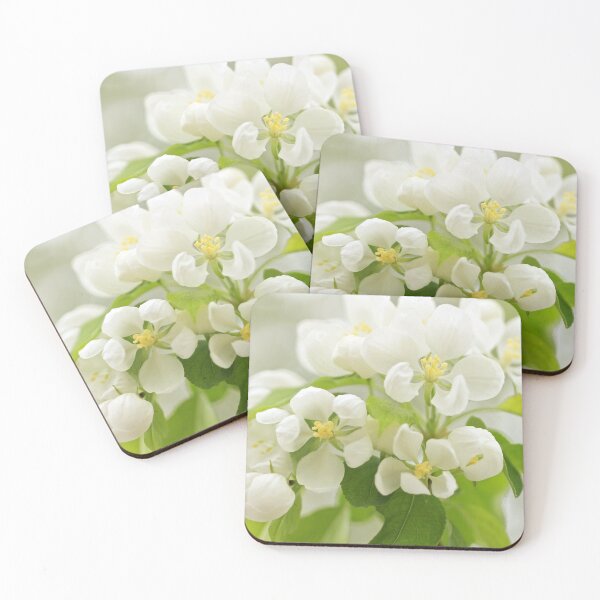 Item preview, White Crabapple Blossoms designed and sold by JulesXenDesign.