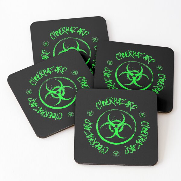 Item preview, Cyber Hazard Biohazard Symbol designed and sold by EBM-Gear.