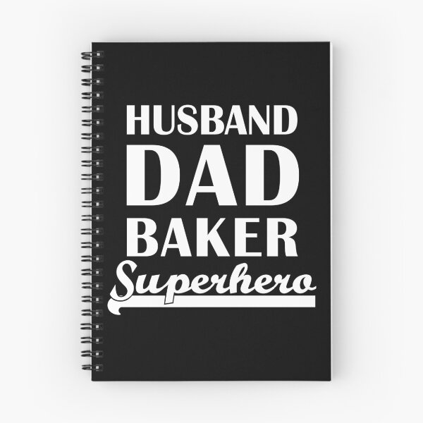Item preview, Husband Dad Baker Superhero designed and sold by theshirtinator.