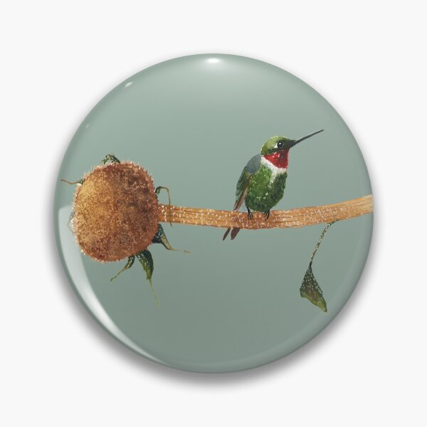 Item preview, Autumn Hummingbird designed and sold by HappyBeeAnnie.