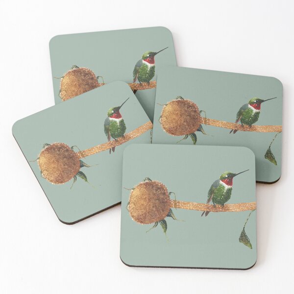 Item preview, Autumn Hummingbird designed and sold by HappyBeeAnnie.