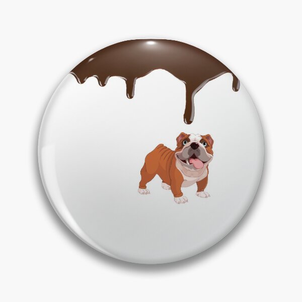 Item preview, dripping chocolate with dog designed and sold by flagboss.
