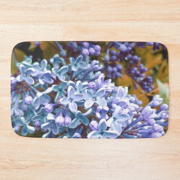 Item preview, purple lilac flowers with honey hued leaves designed and sold by RebeccaHandy.