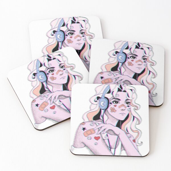 Item preview, LOFI GLITCH GIRL  designed and sold by Pintwich.