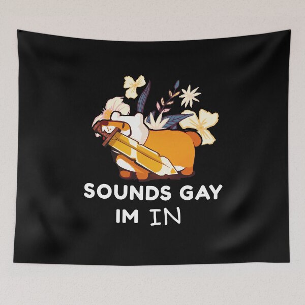 Item preview, Furry Sounds Gay I'm in designed and sold by VHusky.