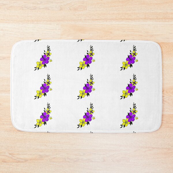 Item preview, Subtle Nonbinary Pride Flowers. Nonbinary flowers designed and sold by tiredandbored.