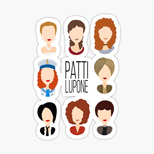 Artikel-Vorschau von Patti LuPone – Kultige Rollen, designt und verkauft von byebyesally.