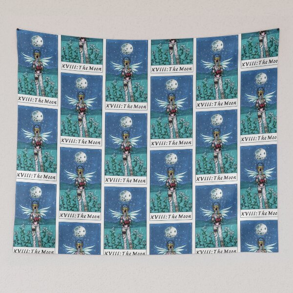 Item preview, XVIII: The Moon designed and sold by nannonthehermit.
