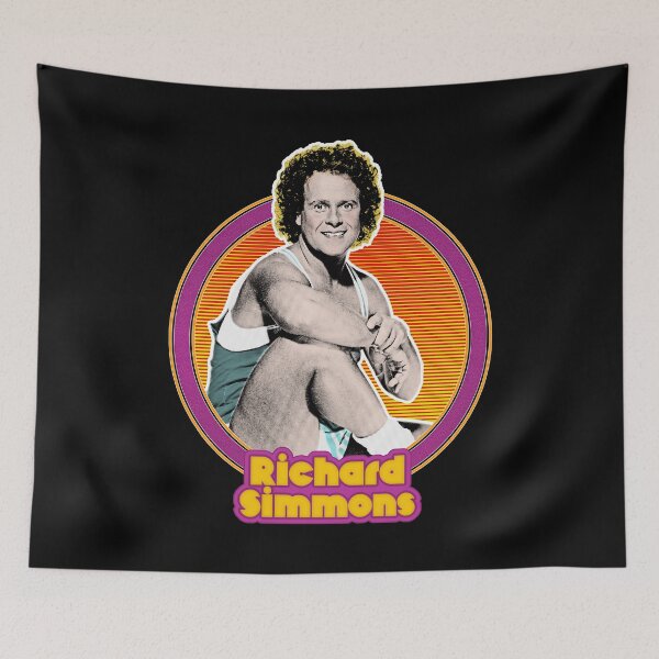 Item preview, Richard Simmons // Retro Style Fan Artwork  designed and sold by AestheticNow.