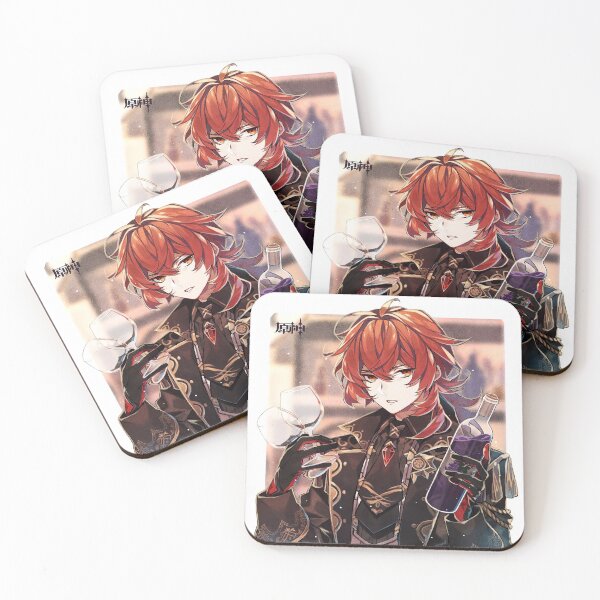 Item preview, Genshin Impact - Diluc Birthday Official Artwork 2021 designed and sold by Krimsy.