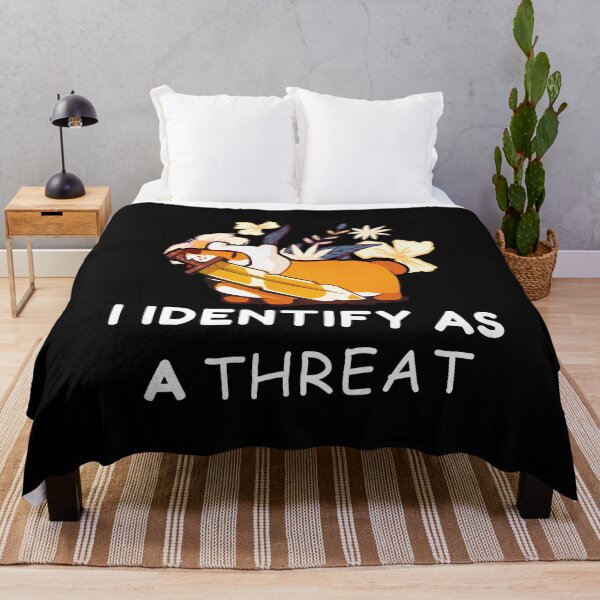 Item preview, Furry I IDENTIFY AS A THREAT designed and sold by VHusky.