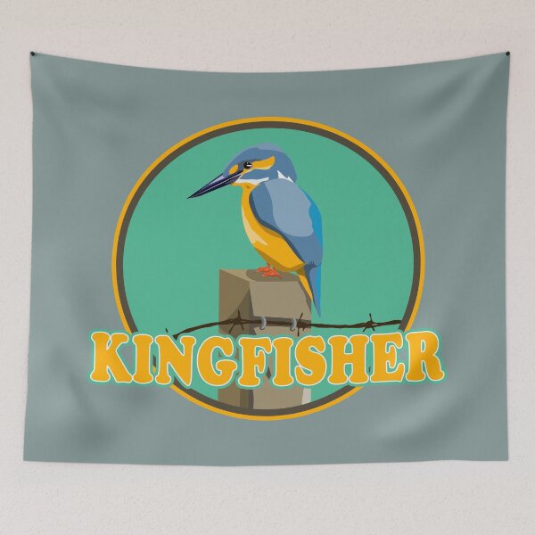 Item preview, Kingfisher designed and sold by piedaydesigns.