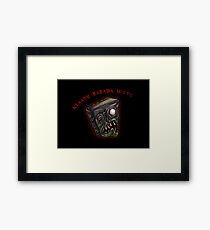 Necronomi...cough Framed Print