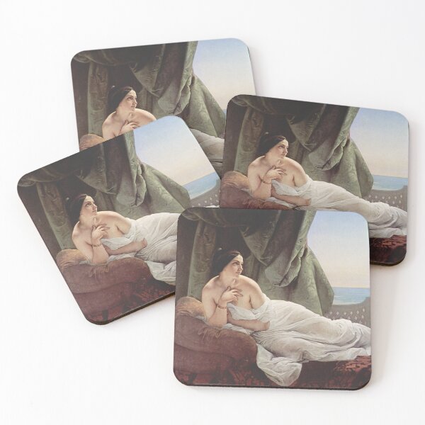 Item preview,  Reclining Odalisque by Francesco Hayez designed and sold by Narangez.