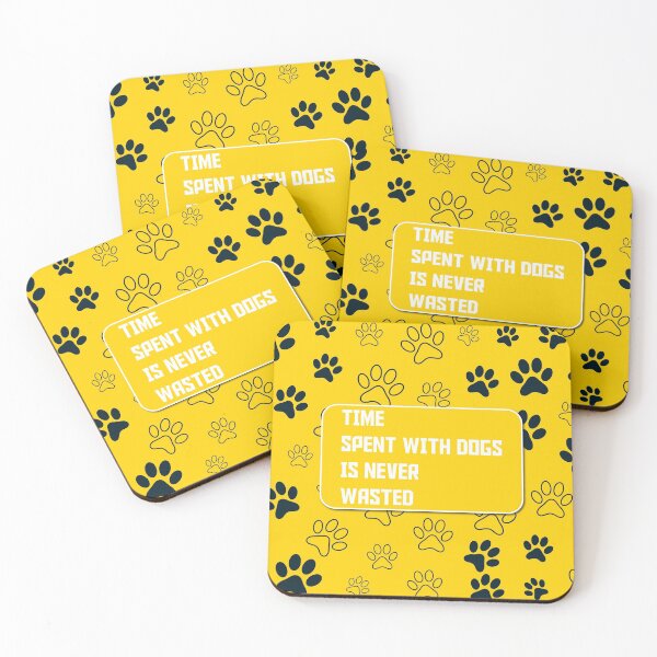 Item preview, Time spent with dogs is never wasted designed and sold by The-Melon-Cart.