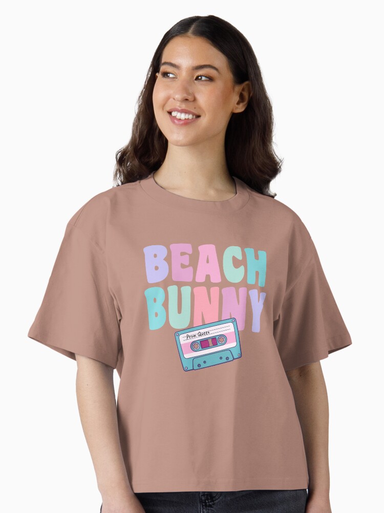 Thumbnail 1 of 4, Boxy T-Shirt, Beach Bunny "Prom Queen" cassette designed and sold by olly88.
