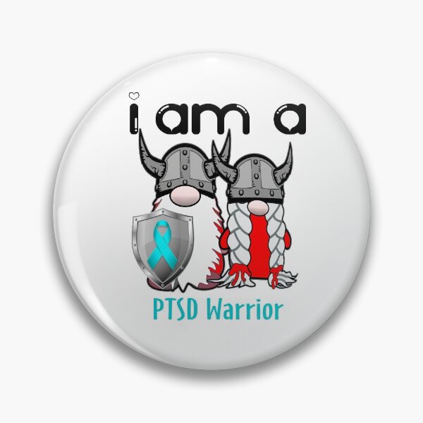 Item preview, I Am A PTSD Warrior Support PTSD Fighter Gift designed and sold by radianen.