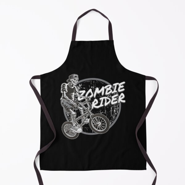Item preview, Zombie Bicycle - Black Background designed and sold by crazycollective.