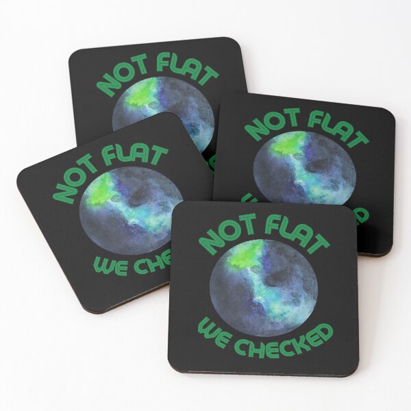 Item preview, Not Flat We Checked designed and sold by StoneColdMovies.