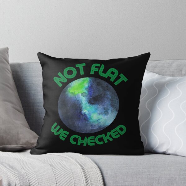 Item preview, Not Flat We Checked designed and sold by StoneColdMovies.