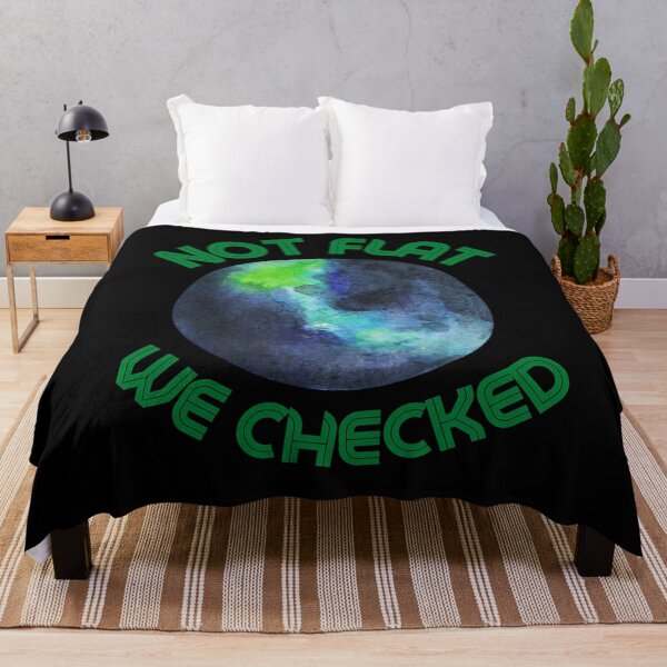 Item preview, Not Flat We Checked designed and sold by StoneColdMovies.