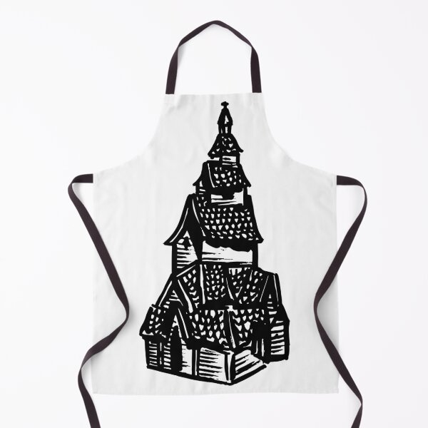 Item preview, norwegian viking church designed and sold by Peaceful Pasta.