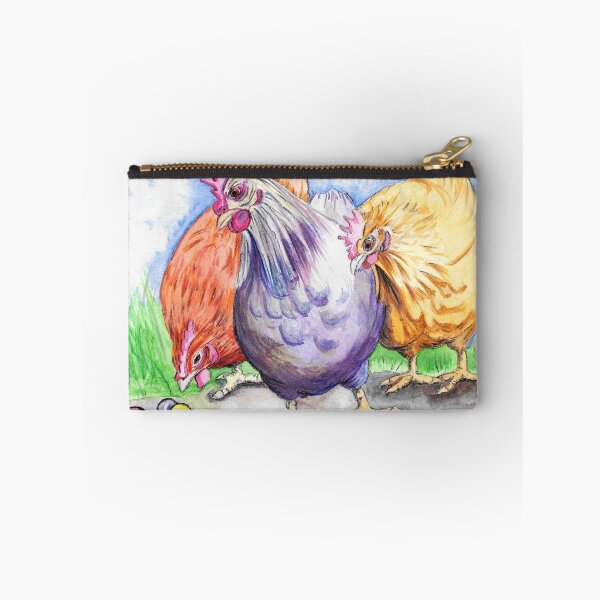 Item preview, Colourful Chicken Watercolour Painting designed and sold by JulieSpriddle.