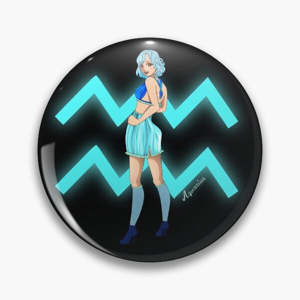 Item preview, Aquarius sign designed and sold by Drawtoshi.