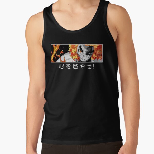 Rengoku Demon Slayer Shirt - Setze dein Herz in Flammen! Tank Top