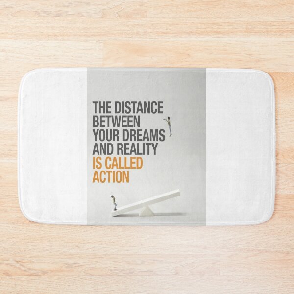 Item preview, The distance between your dreams and reality is called action designed and sold by Anzakaizen.