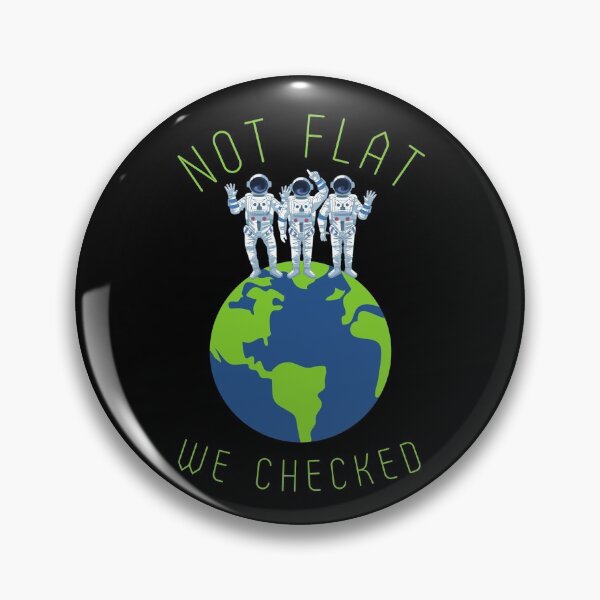 Item preview, Not Flat We Checked designed and sold by StoneColdMovies.