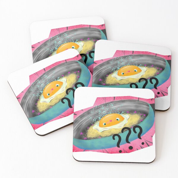 Item preview, Cute Fried Egg Cartoon  designed and sold by NucitaArt.