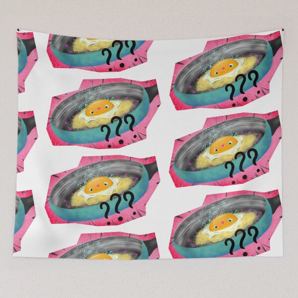 Item preview, Cute Fried Egg Cartoon  designed and sold by NucitaArt.