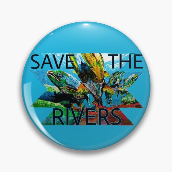 Item preview, Save the Rivers designed and sold by RedTailArt.