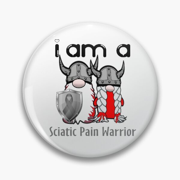 Item preview, I Am A Sciatic Pain Warrior Support Sciatic Pain Fighter Gift designed and sold by radianen.