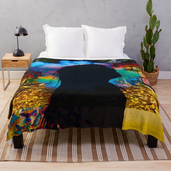 Item preview, Surreal Mixed Media Bright Butterfly Graffiti Art designed and sold by travelnerd.