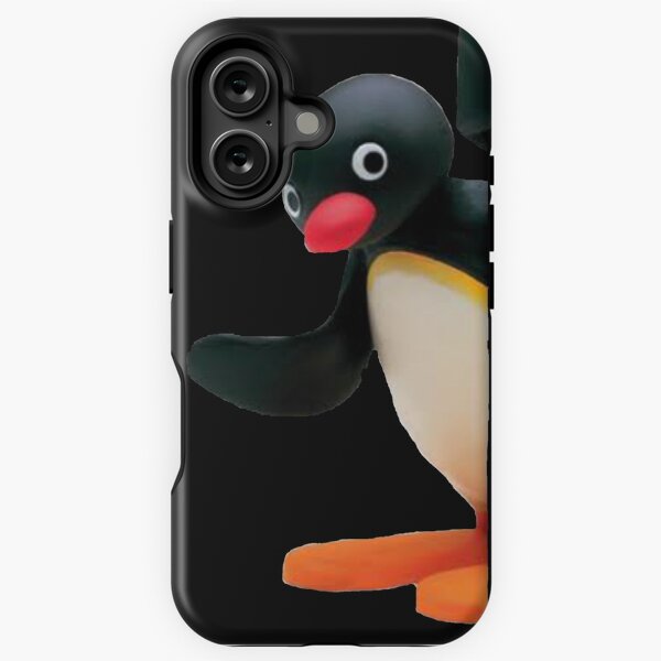 Vista previa del artículo con la obra «Mercancía oficial de Angry Pingu Peeking», diseñado y vendido por Beep Peep.