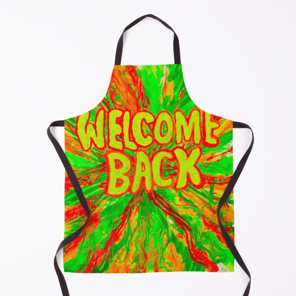 Item preview, WELCOME BACK, Red, Yellow and green Painting designed and sold by Andrew Morrell.