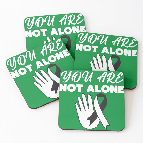 Item preview, in may we wear green mental health awareness  designed and sold by dogcuddleralert.