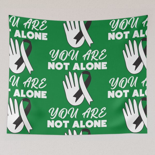 Item preview, in may we wear green mental health awareness  designed and sold by dogcuddleralert.