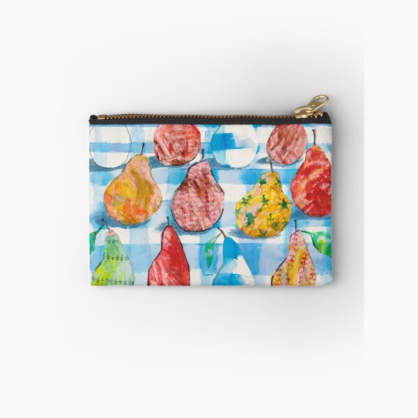 Item preview, Patterned Pears on Paper Collage designed and sold by AMOpainting.