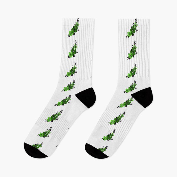 Item preview,  Subtle Aromantic Pride Flowers. Aromantic flowers designed and sold by tiredandbored.