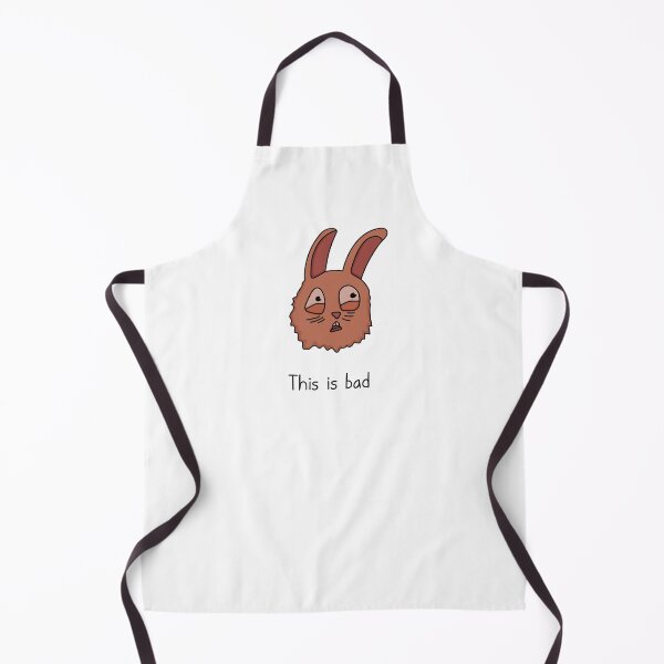 Item preview, Distraught Bunny - This Is Bad designed and sold by SeanDontGetFish.