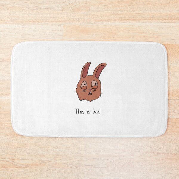 Item preview, Distraught Bunny - This Is Bad designed and sold by SeanDontGetFish.