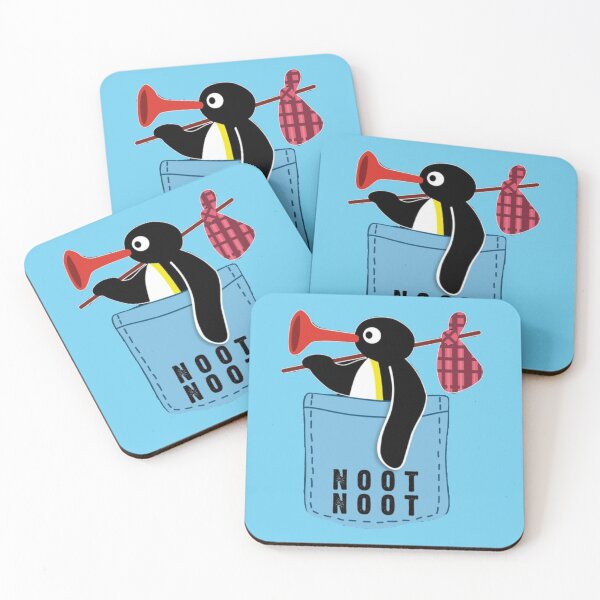 Item preview, Angry Pingu Noot Noot Pocket Official Merch designed and sold by Beep Peep.