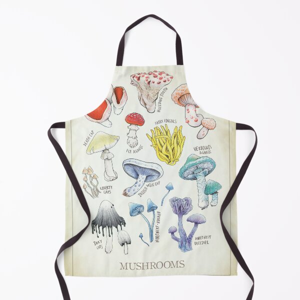 Item preview, Mushroom Biological Illustration designed and sold by OddFogCo.