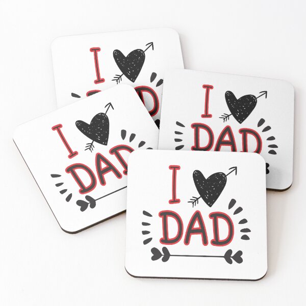 Item preview, I Love Dad designed and sold by Printoweb.