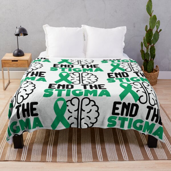 Artikelvorschau, In may we wear green mental health awareness entworfen und verkauft von dogcuddleralert.